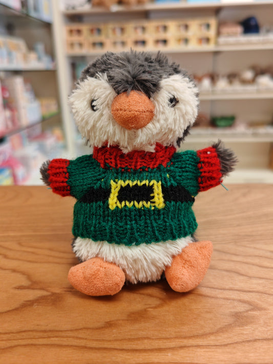 Jellycat Peanut Penguin Small with Diy sweater - Hello Kids Baby Store