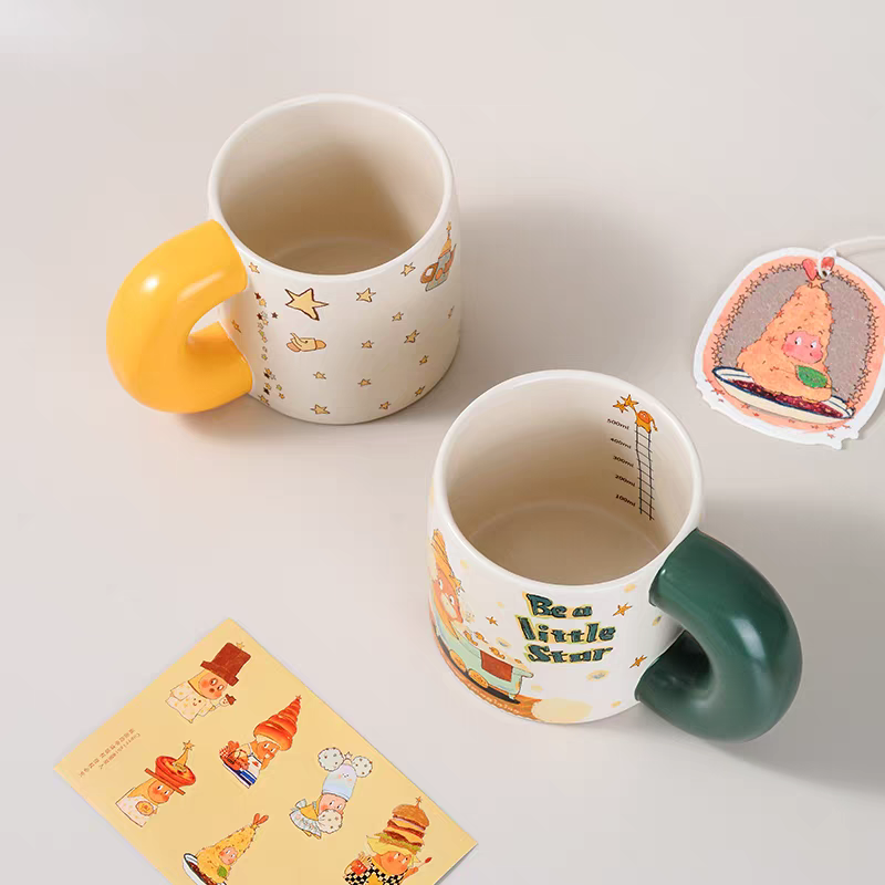 Twinkle Twinkle Mug – Creative Ceramic Coffee Cup, Kawaii Design Gift for Couples or Friends - Hello Kids Baby Store