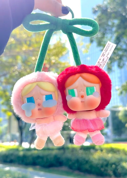 CRYBABY Crying For Love Series-Vinyl Plush Hanging Card (Love You Cherry Much)