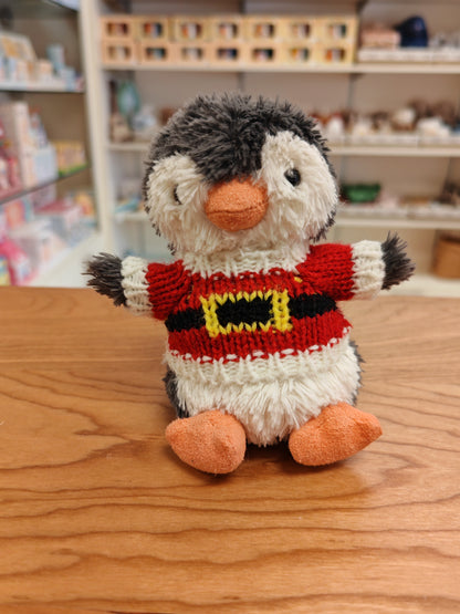 Jellycat Peanut Penguin Small with Diy sweater - Hello Kids Baby Store
