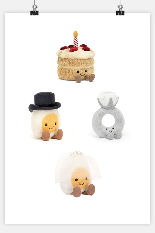 Jellycat Birthday Cake Pack（15/May）