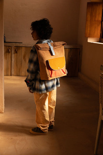 backpack large | farmhouse | corduroy | harvest moon - Hello Kids Baby Store