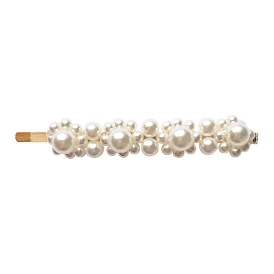 PEARL HAIR PIN WITH 3 SHAPES OF PEARLS