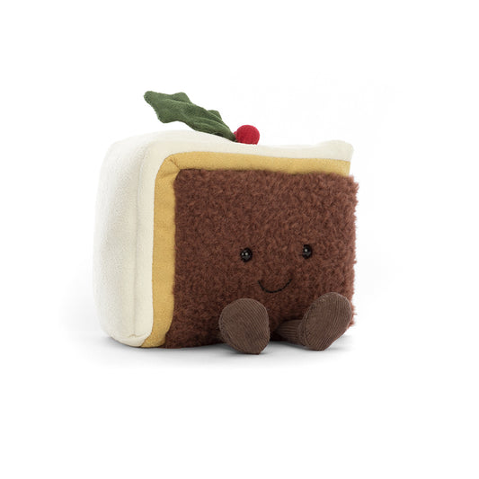 Discontinued AMUSEABLE SLICE OF CHRISTMAS CAKE