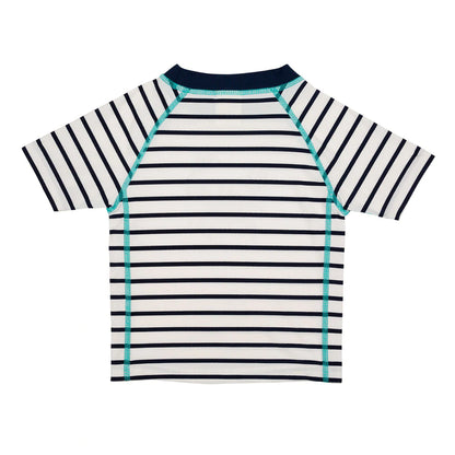 Lassig Swimwear - Boys - Short Sleeve Rashguard Sailor Navy