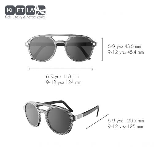 Ki Et La - UV-protection sunglasses for kids - PiZZ - Striped