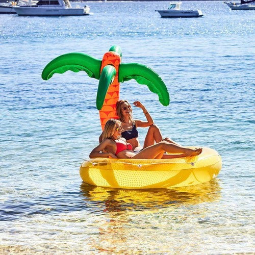 Sunnylife Giant Luxe Twin Round Float Tropical Island
