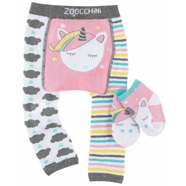 ZOOCCHINI Crawler Legging/Sock Set Fiona the Fawn