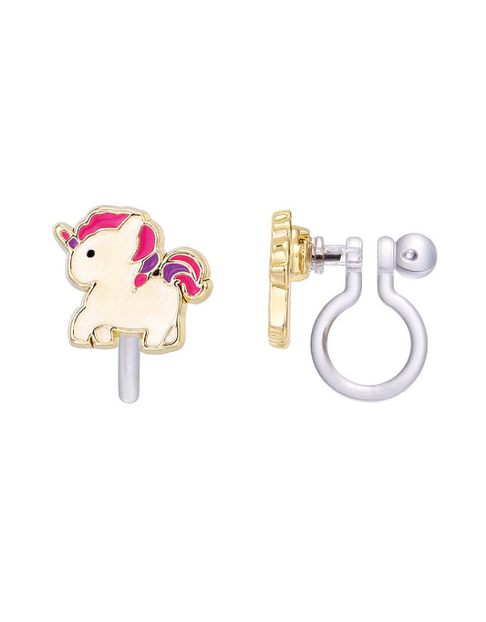 Enamel clip earrings - Hello Kids Baby Store