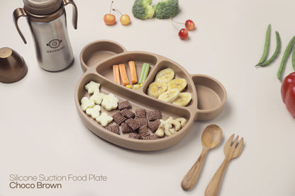 Silcone Suction Food Plate - Hello Kids Baby Store