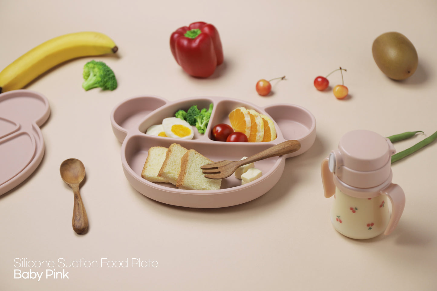 Silcone Suction Food Plate - Hello Kids Baby Store