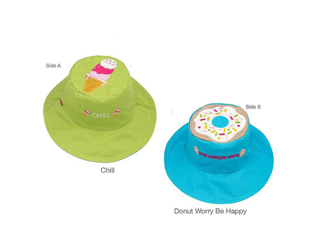 Reversible Baby and Kids Sun Hat