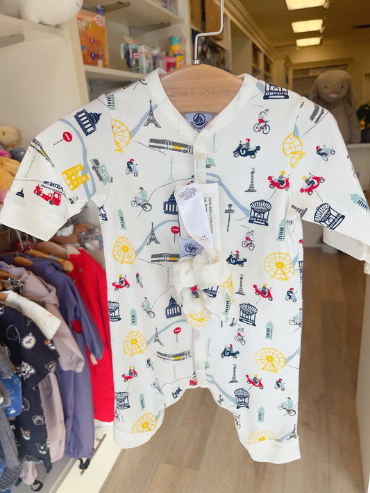 Petit Bateau Dors+Chaussons 1M