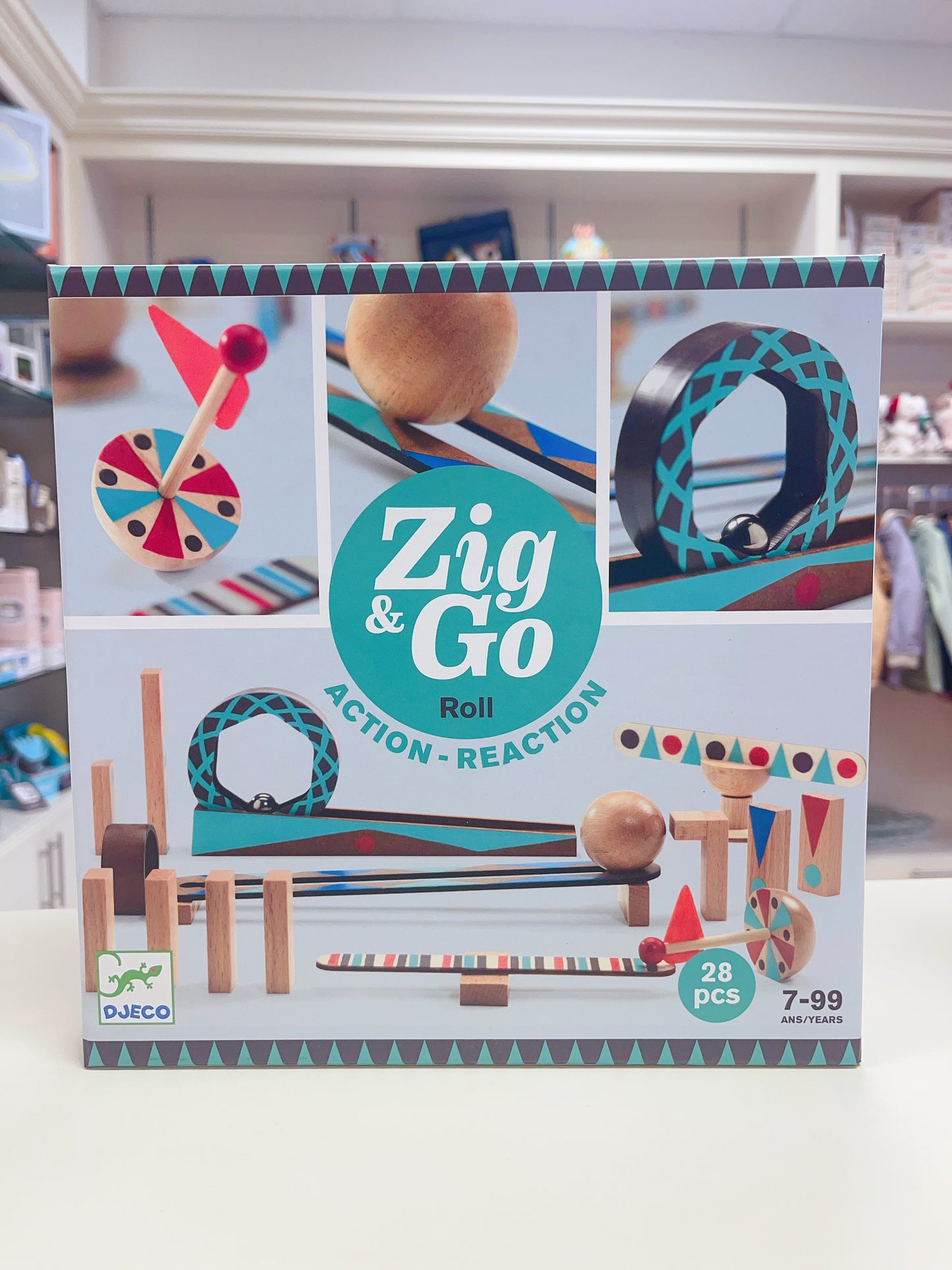 DJECO ZIG & GO 28 PCS