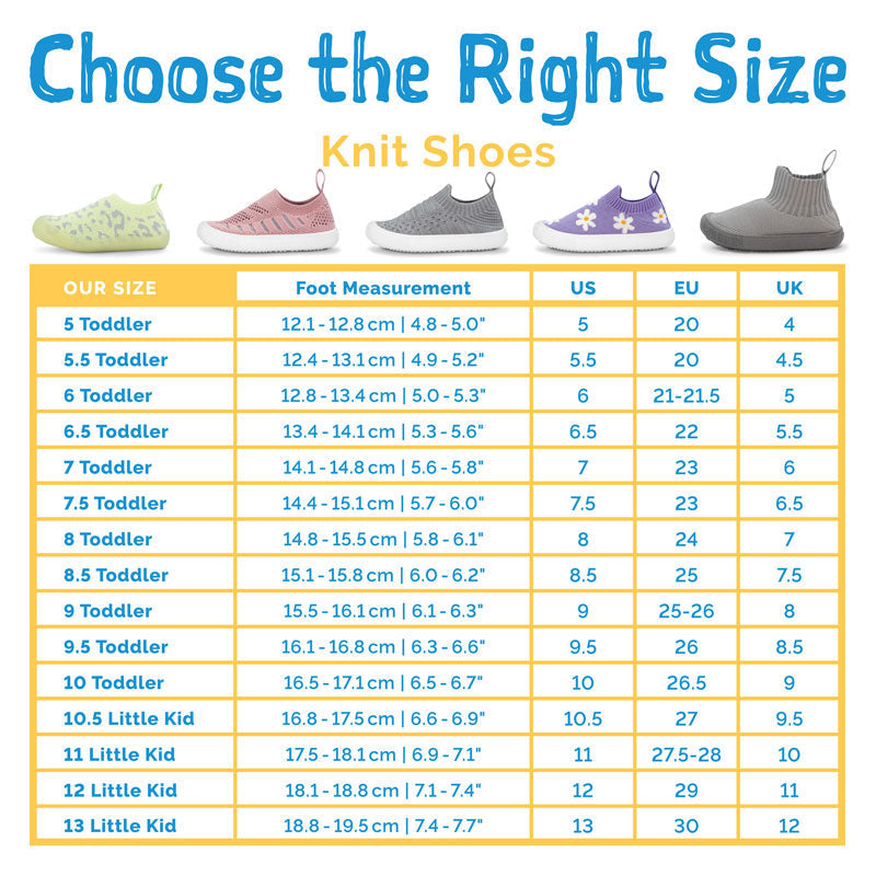 Graphic Knit Shoes - Hello Kids Baby Store