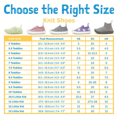 Graphic Knit Shoes - Hello Kids Baby Store