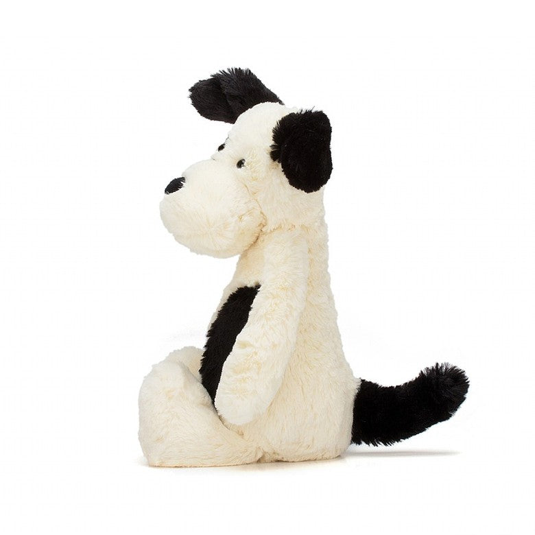 Bashful Black & Cream Puppy Medium - Hello Kids Baby Store