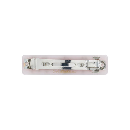 HAIR BARRETTE WITH CRYSTALS – SOFT PINK / MOM - Hello Kids Baby Store