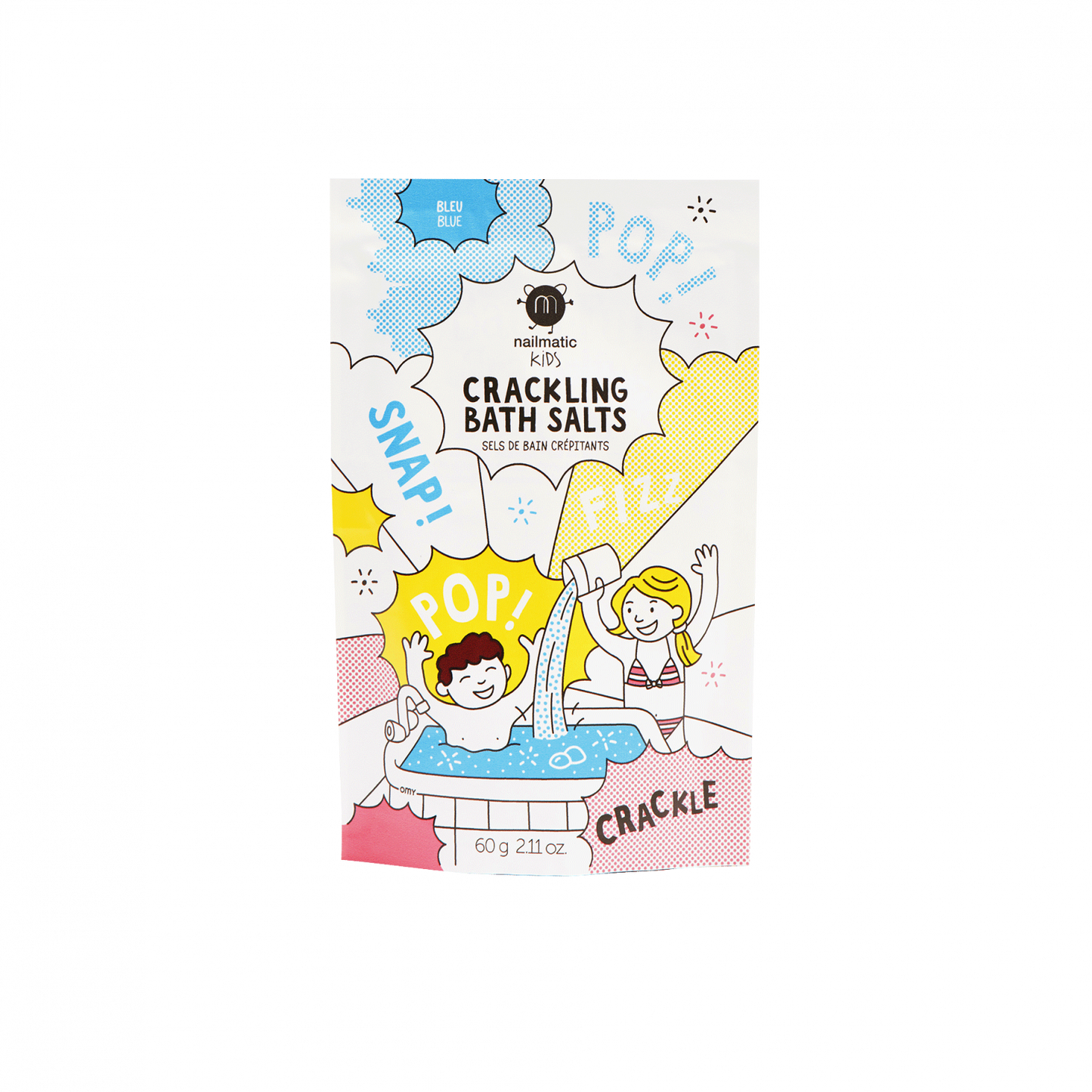 Nailmatic Bath salts Blue - Hello Kids Baby Store