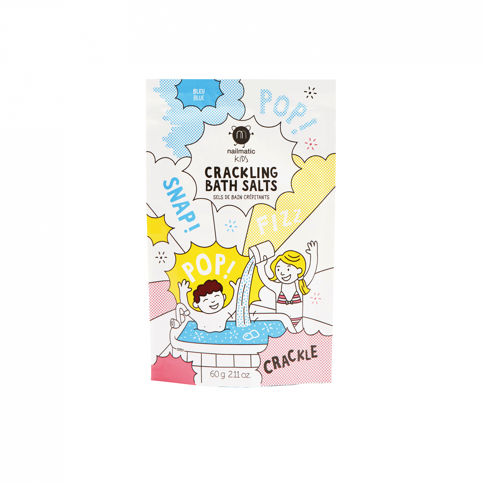 Nailmatic Bath salts Blue - Hello Kids Baby Store